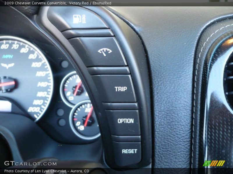 Victory Red / Ebony/Red 2009 Chevrolet Corvette Convertible