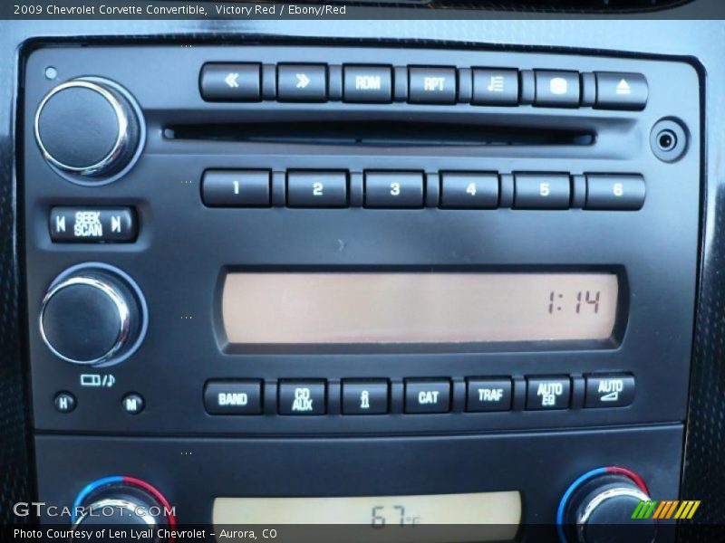 Victory Red / Ebony/Red 2009 Chevrolet Corvette Convertible