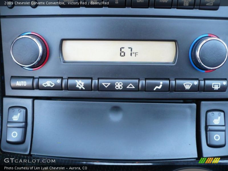 Victory Red / Ebony/Red 2009 Chevrolet Corvette Convertible