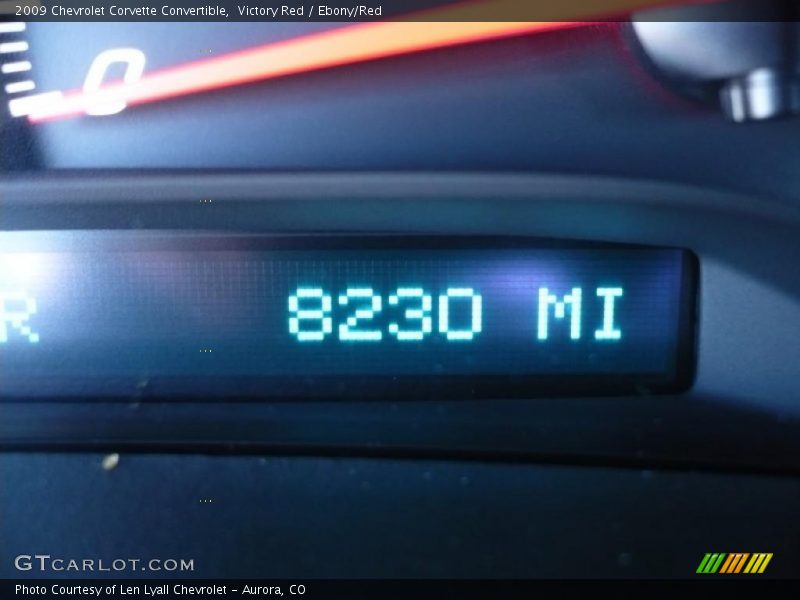 Victory Red / Ebony/Red 2009 Chevrolet Corvette Convertible