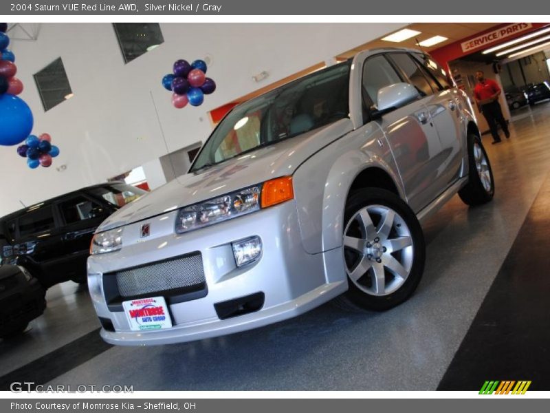 Silver Nickel / Gray 2004 Saturn VUE Red Line AWD