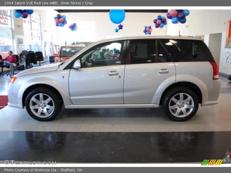 Silver Nickel / Gray 2004 Saturn VUE Red Line AWD