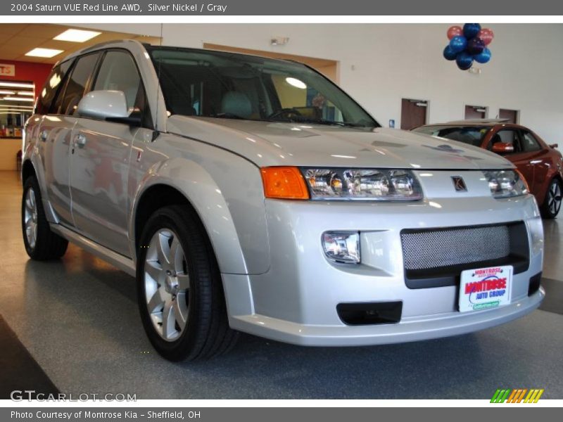 Silver Nickel / Gray 2004 Saturn VUE Red Line AWD