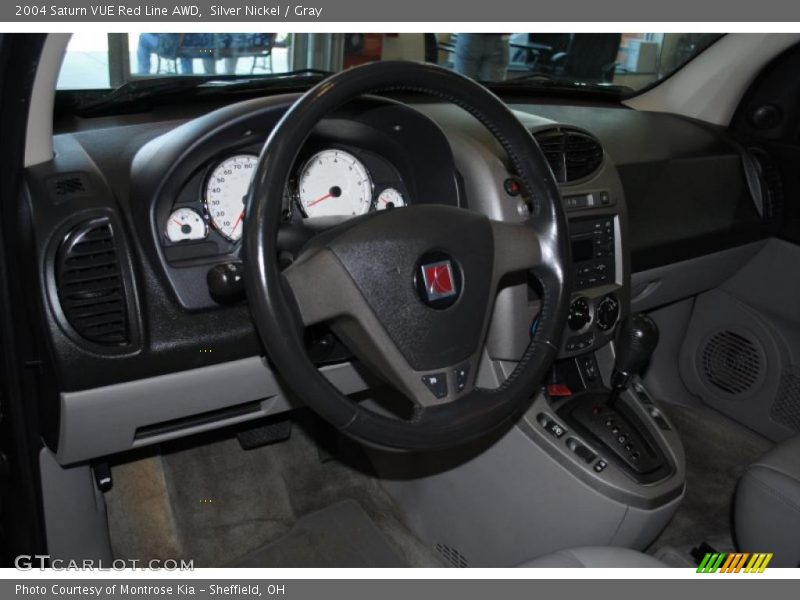 Silver Nickel / Gray 2004 Saturn VUE Red Line AWD