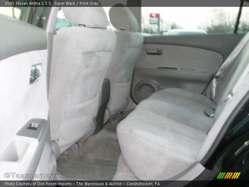 Super Black / Frost Gray 2005 Nissan Altima 2.5 S