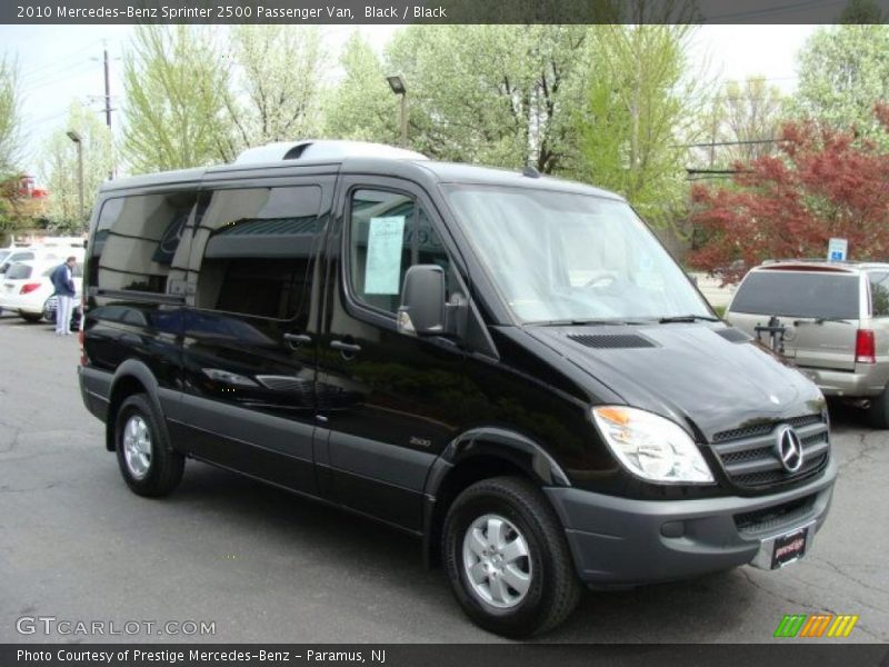 Black / Black 2010 Mercedes-Benz Sprinter 2500 Passenger Van