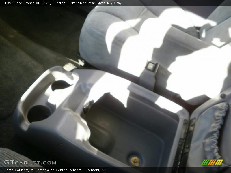 Electric Current Red Pearl Metallic / Gray 1994 Ford Bronco XLT 4x4