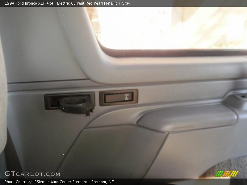Electric Current Red Pearl Metallic / Gray 1994 Ford Bronco XLT 4x4
