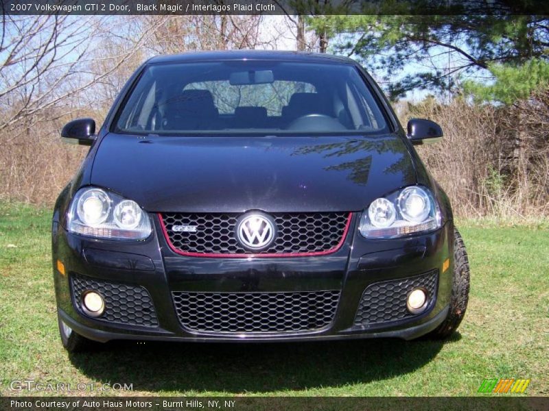 Black Magic / Interlagos Plaid Cloth 2007 Volkswagen GTI 2 Door