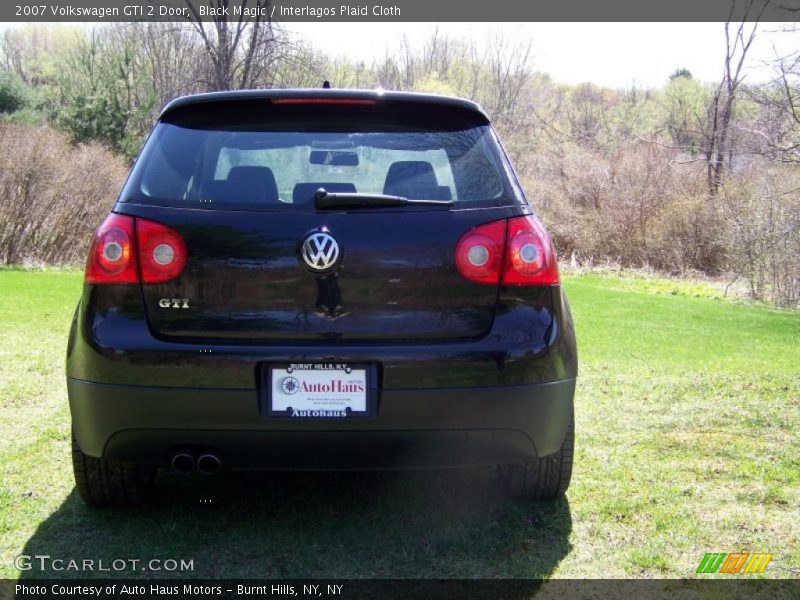 Black Magic / Interlagos Plaid Cloth 2007 Volkswagen GTI 2 Door