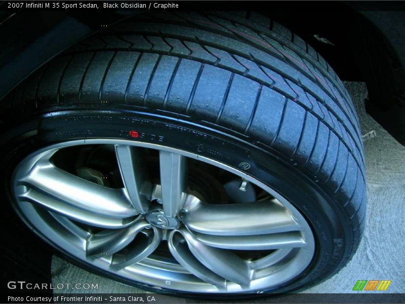 Black Obsidian / Graphite 2007 Infiniti M 35 Sport Sedan