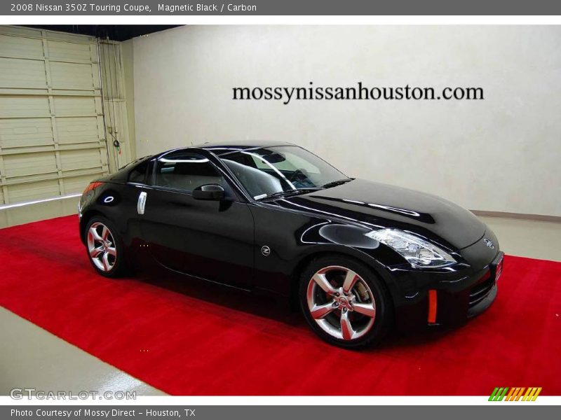 Magnetic Black / Carbon 2008 Nissan 350Z Touring Coupe