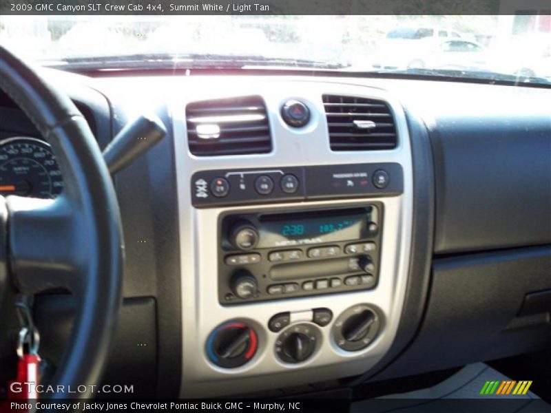 Summit White / Light Tan 2009 GMC Canyon SLT Crew Cab 4x4