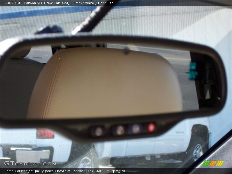 Summit White / Light Tan 2009 GMC Canyon SLT Crew Cab 4x4