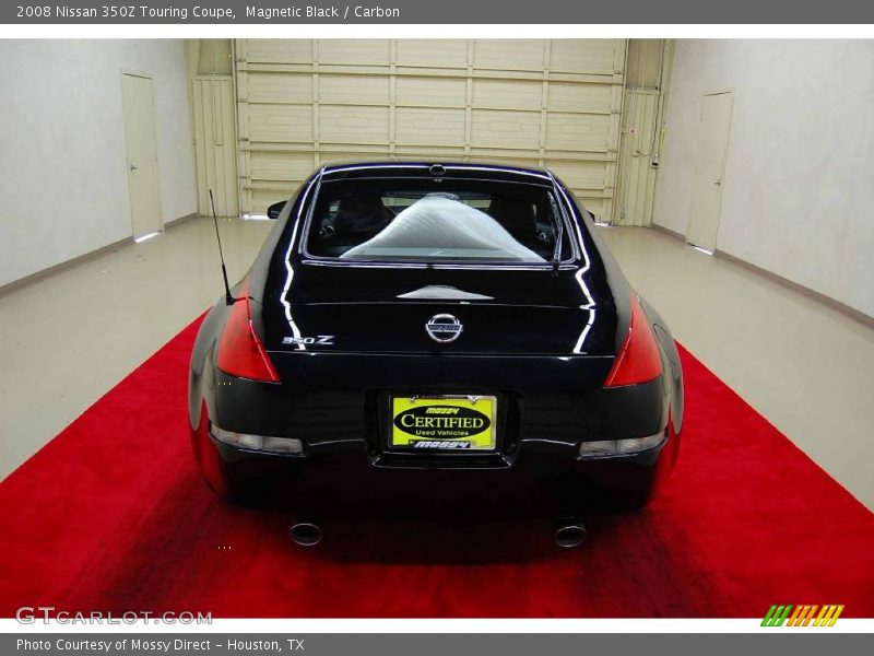 Magnetic Black / Carbon 2008 Nissan 350Z Touring Coupe