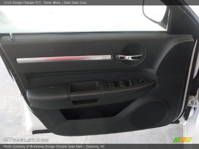 Stone White / Dark Slate Gray 2010 Dodge Charger R/T