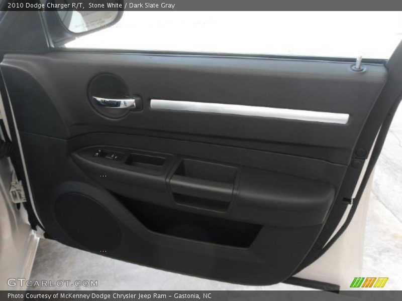 Stone White / Dark Slate Gray 2010 Dodge Charger R/T