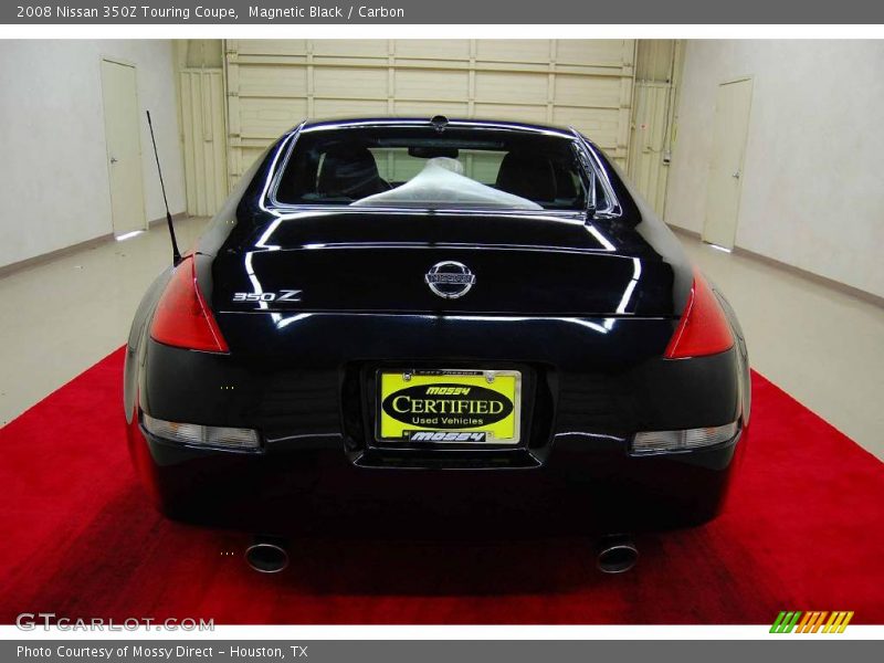Magnetic Black / Carbon 2008 Nissan 350Z Touring Coupe