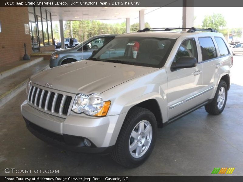 Light Graystone Pearl / Dark Slate Gray 2010 Jeep Grand Cherokee Laredo