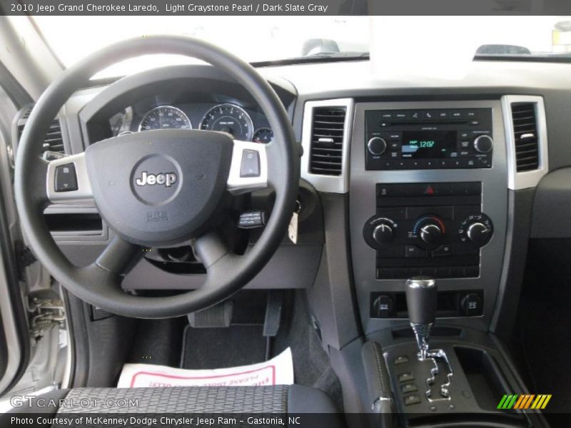 Light Graystone Pearl / Dark Slate Gray 2010 Jeep Grand Cherokee Laredo