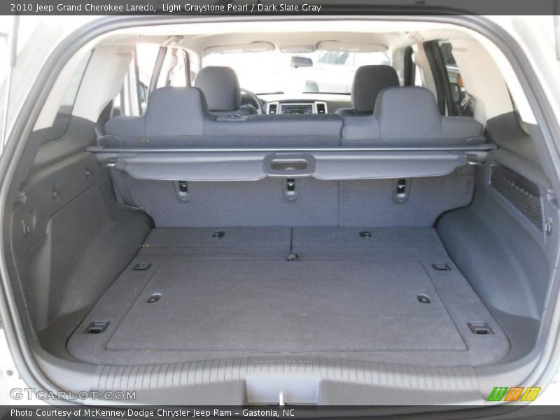 Light Graystone Pearl / Dark Slate Gray 2010 Jeep Grand Cherokee Laredo