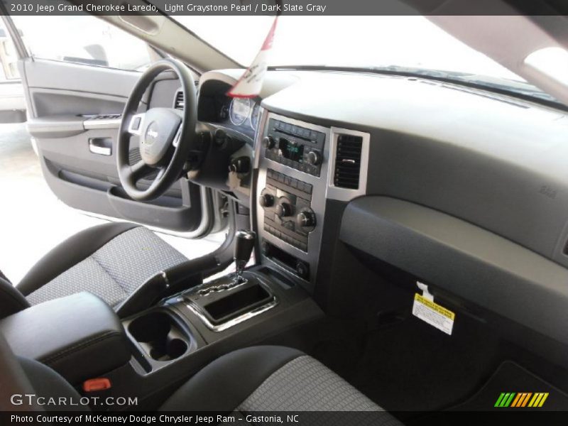 Light Graystone Pearl / Dark Slate Gray 2010 Jeep Grand Cherokee Laredo