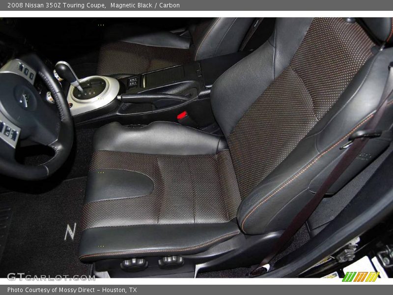 Magnetic Black / Carbon 2008 Nissan 350Z Touring Coupe