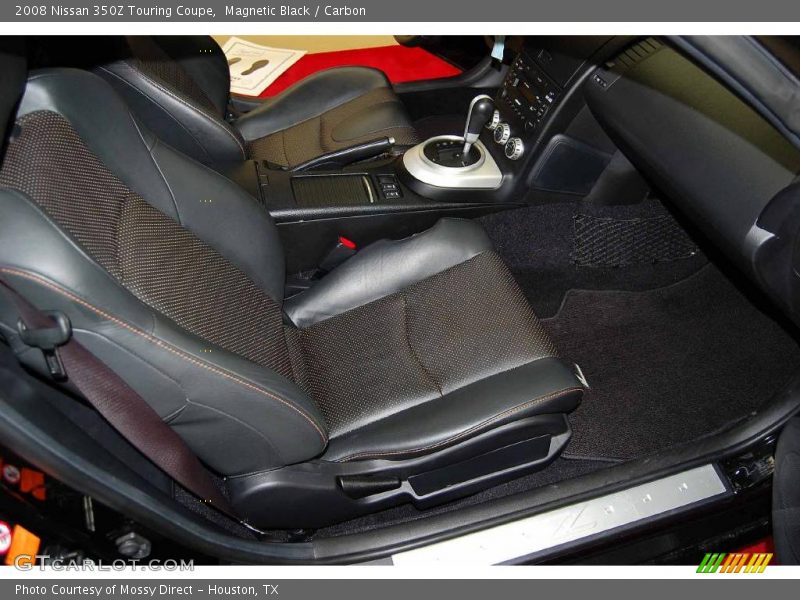 Magnetic Black / Carbon 2008 Nissan 350Z Touring Coupe
