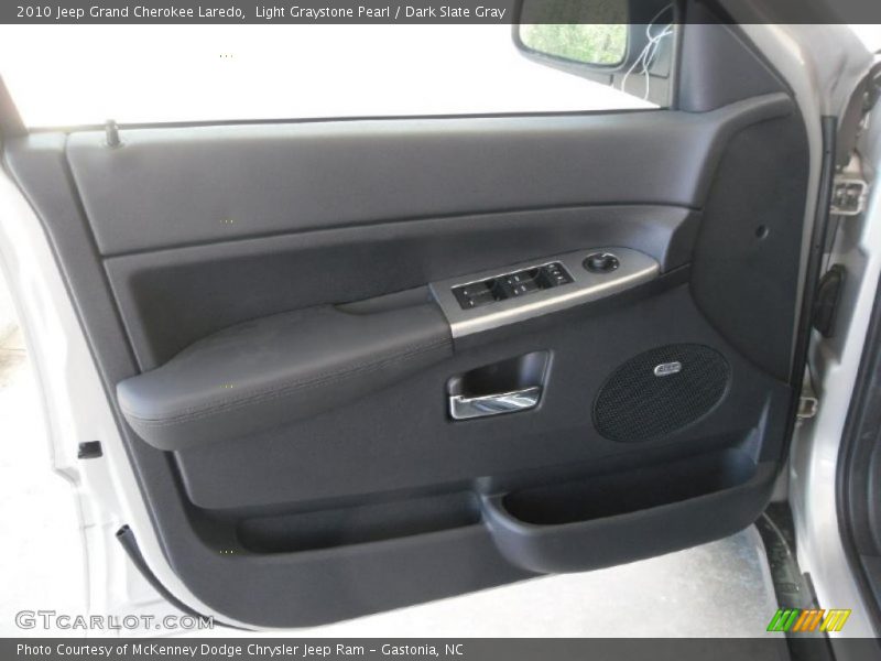 Light Graystone Pearl / Dark Slate Gray 2010 Jeep Grand Cherokee Laredo
