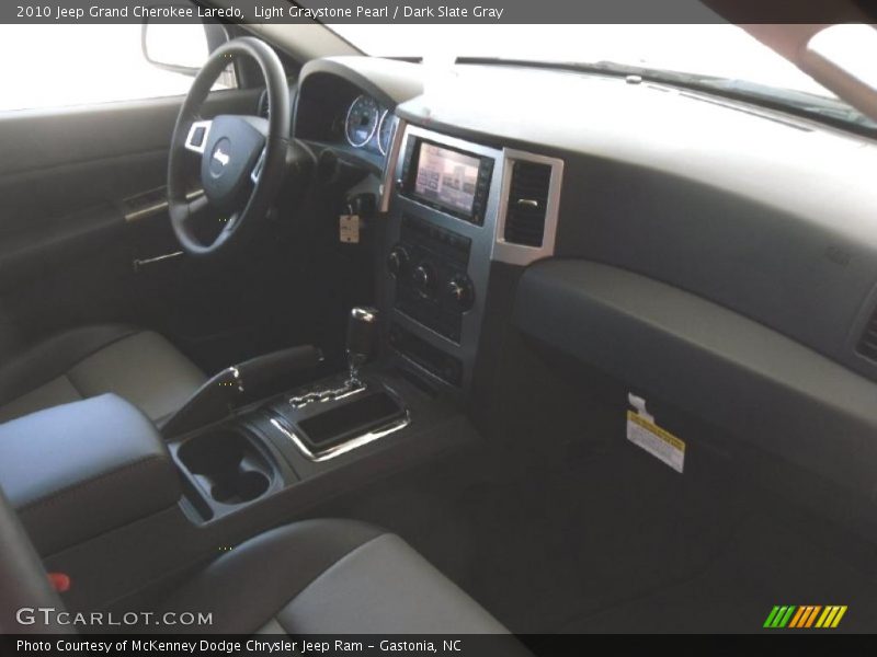 Light Graystone Pearl / Dark Slate Gray 2010 Jeep Grand Cherokee Laredo