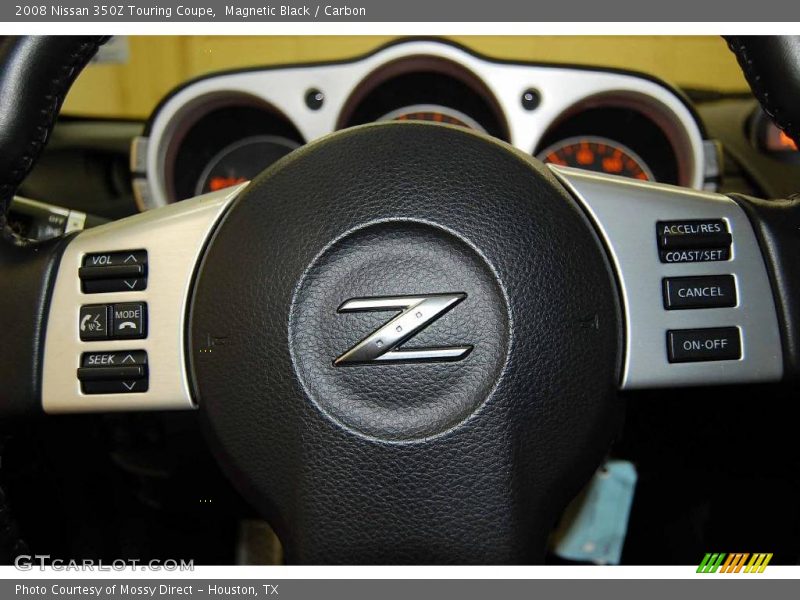 Magnetic Black / Carbon 2008 Nissan 350Z Touring Coupe
