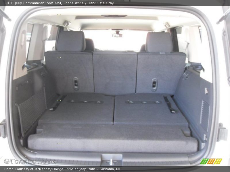Stone White / Dark Slate Gray 2010 Jeep Commander Sport 4x4