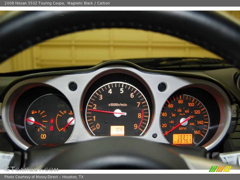 Magnetic Black / Carbon 2008 Nissan 350Z Touring Coupe