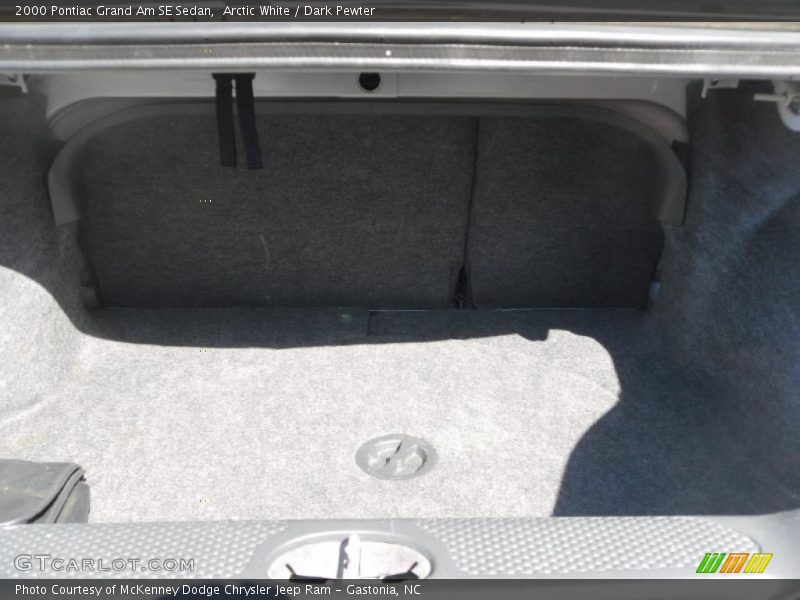 Arctic White / Dark Pewter 2000 Pontiac Grand Am SE Sedan