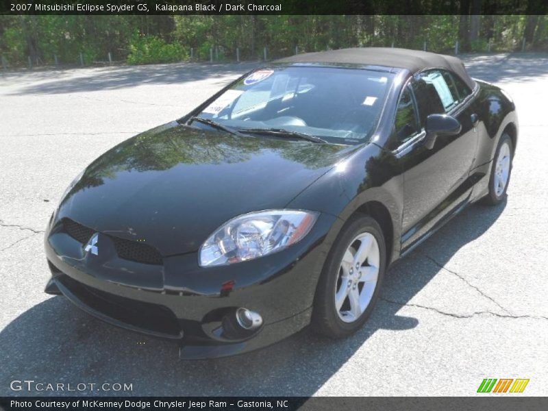 Kalapana Black / Dark Charcoal 2007 Mitsubishi Eclipse Spyder GS