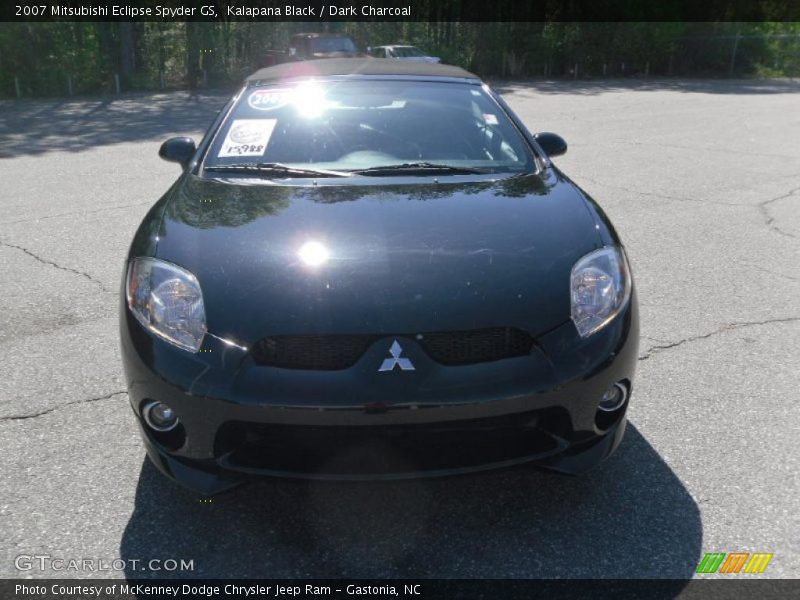 Kalapana Black / Dark Charcoal 2007 Mitsubishi Eclipse Spyder GS