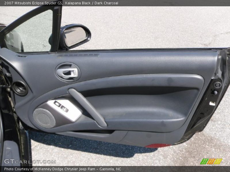 Kalapana Black / Dark Charcoal 2007 Mitsubishi Eclipse Spyder GS