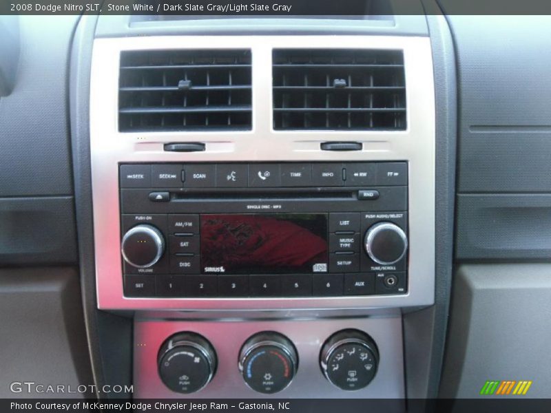 Stone White / Dark Slate Gray/Light Slate Gray 2008 Dodge Nitro SLT