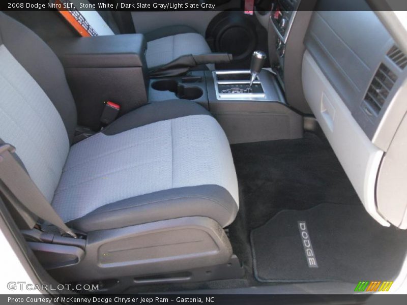 Stone White / Dark Slate Gray/Light Slate Gray 2008 Dodge Nitro SLT