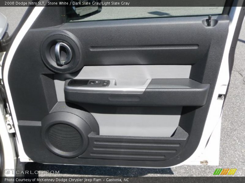 Stone White / Dark Slate Gray/Light Slate Gray 2008 Dodge Nitro SLT