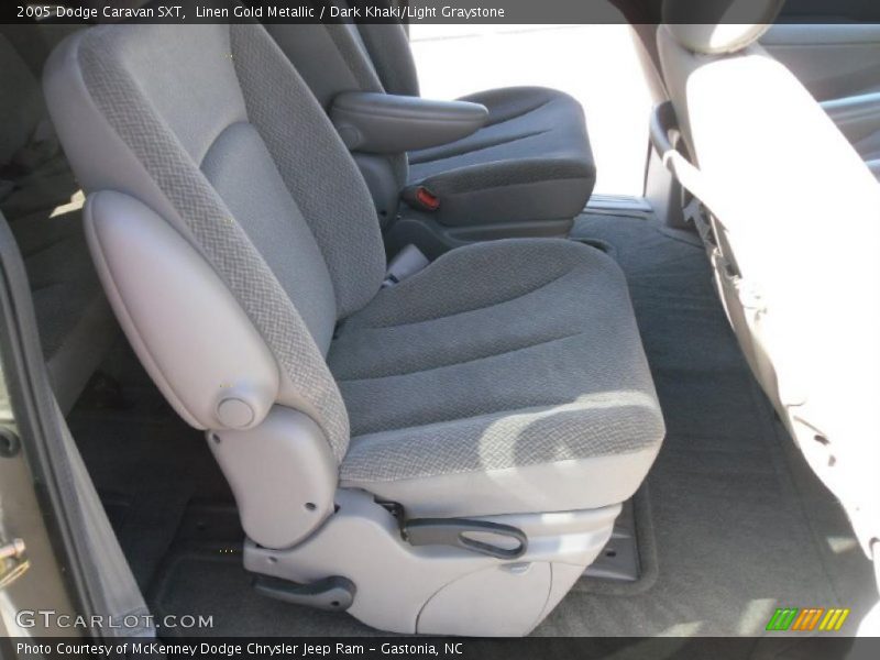 Linen Gold Metallic / Dark Khaki/Light Graystone 2005 Dodge Caravan SXT