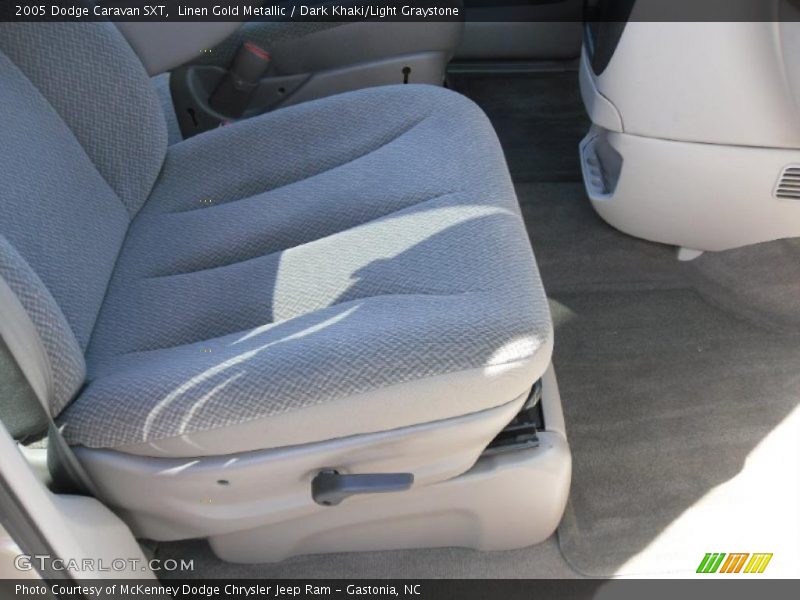Linen Gold Metallic / Dark Khaki/Light Graystone 2005 Dodge Caravan SXT