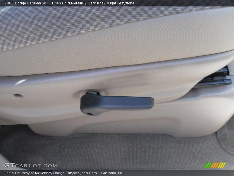 Linen Gold Metallic / Dark Khaki/Light Graystone 2005 Dodge Caravan SXT
