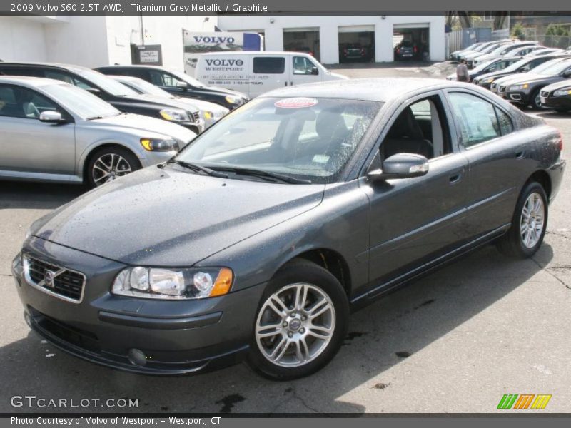 Titanium Grey Metallic / Graphite 2009 Volvo S60 2.5T AWD