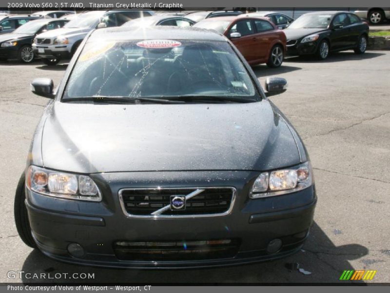 Titanium Grey Metallic / Graphite 2009 Volvo S60 2.5T AWD