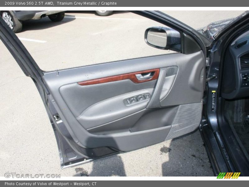 Titanium Grey Metallic / Graphite 2009 Volvo S60 2.5T AWD