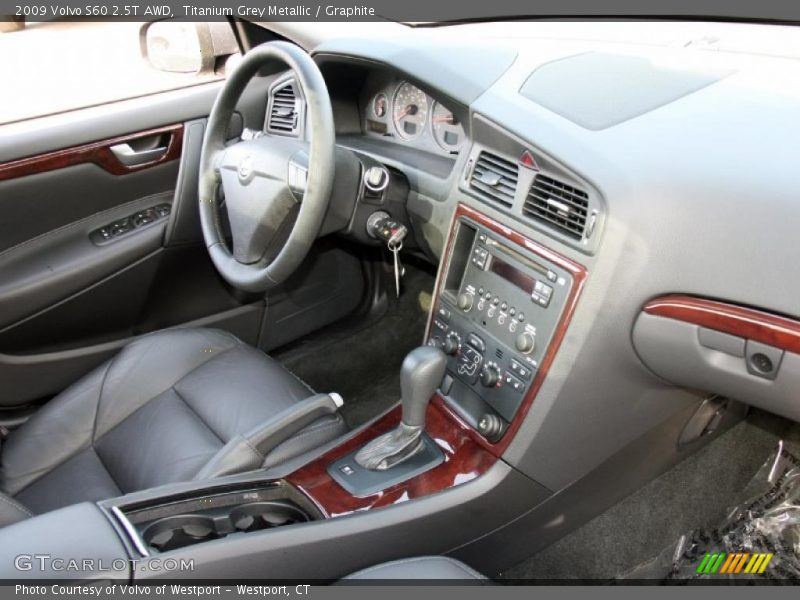Titanium Grey Metallic / Graphite 2009 Volvo S60 2.5T AWD