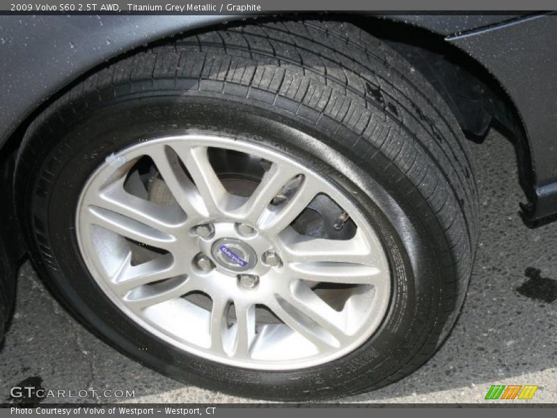 Titanium Grey Metallic / Graphite 2009 Volvo S60 2.5T AWD