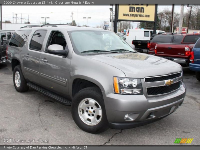 Greystone Metallic / Ebony 2009 Chevrolet Suburban LT 4x4