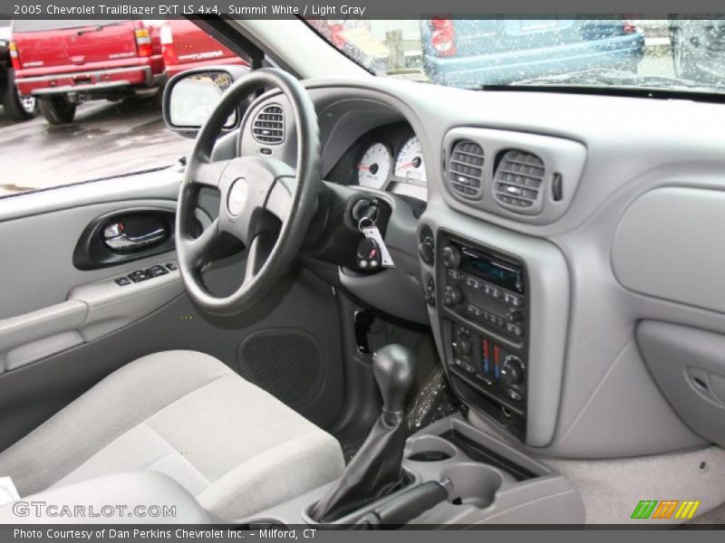 Summit White / Light Gray 2005 Chevrolet TrailBlazer EXT LS 4x4
